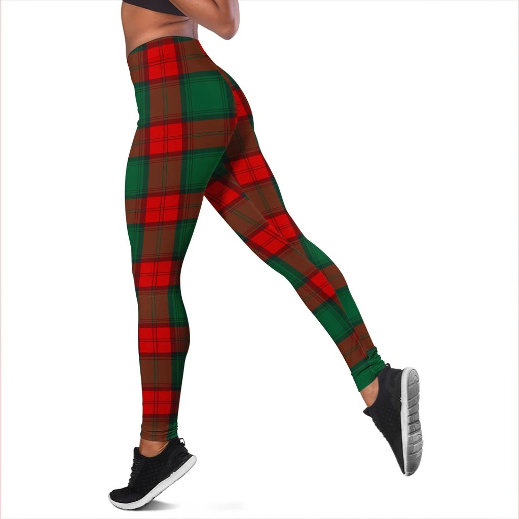 Stewart Atholl Modern Tartan Plaid Legging