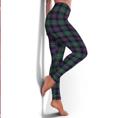 Rose Hunting Modern Tartan Plaid Legging