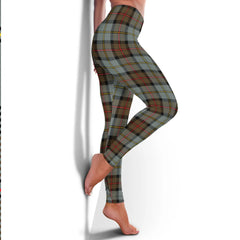 MacLeod of Harris Weathered Tartan Plaid Legging