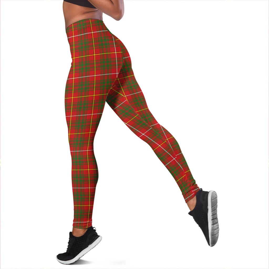 Bruce Modern Tartan Plaid Legging
