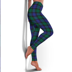 Blackwatch Modern Tartan Plaid Legging