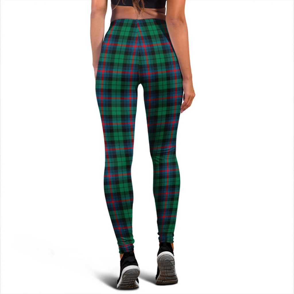 Urquhart Broad Red Ancient Tartan Plaid Legging