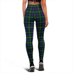 MacKenzie Modern Tartan Plaid Legging