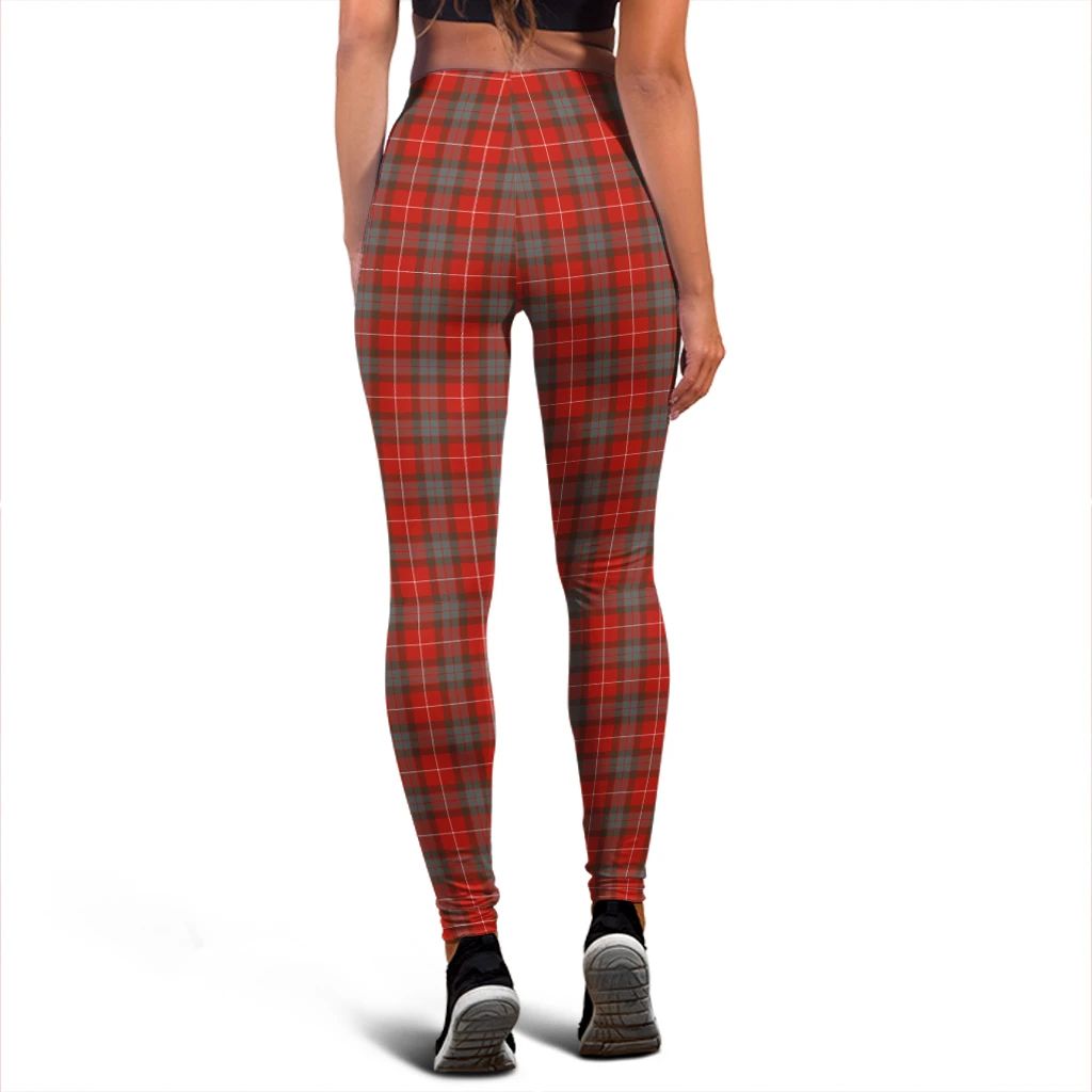 Fraser Weathered Tartan Plaid Legging