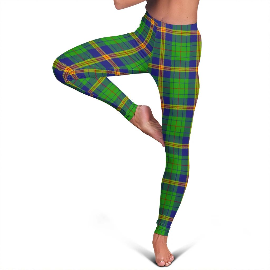 New Mexico Tartan Plaid Legging