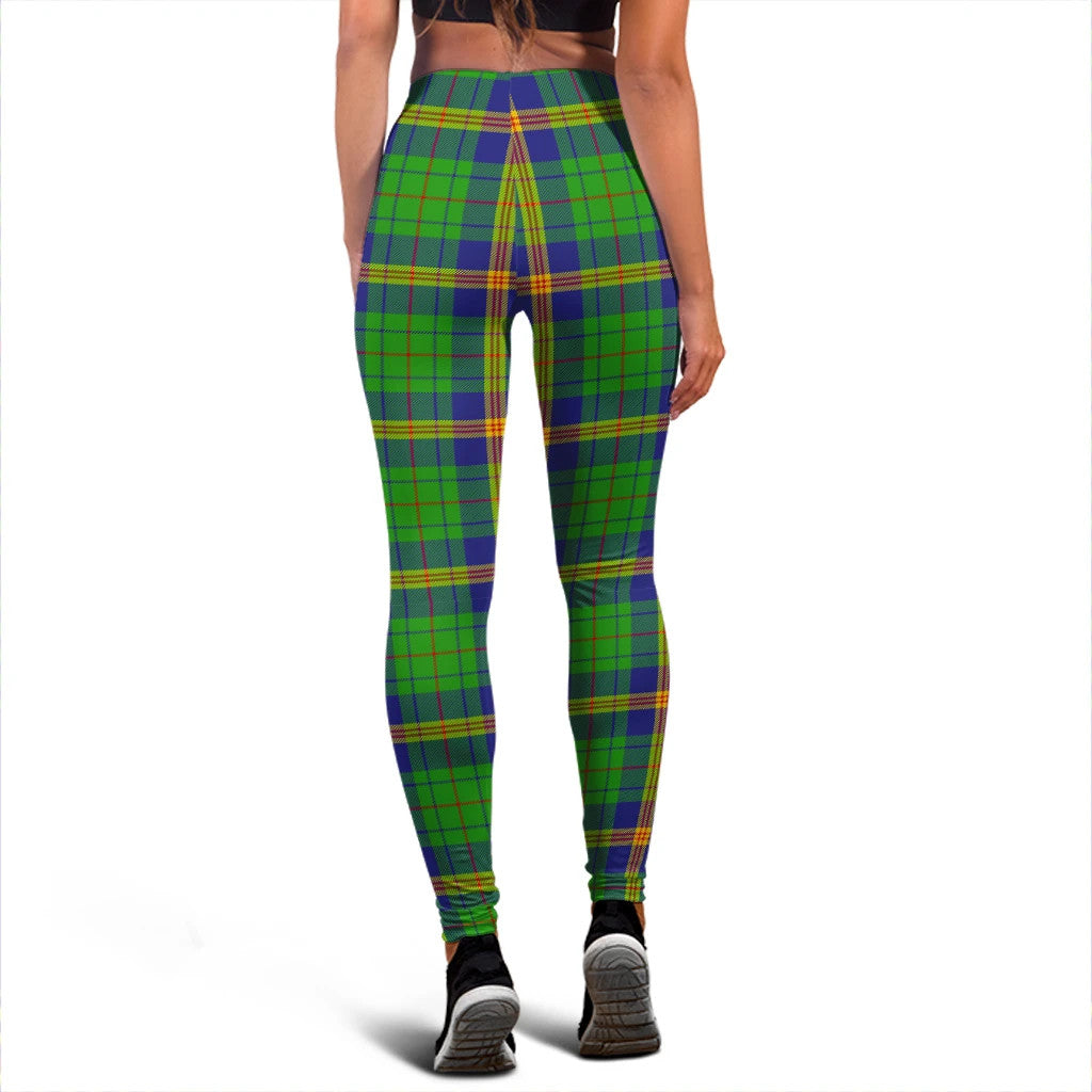 New Mexico Tartan Plaid Legging