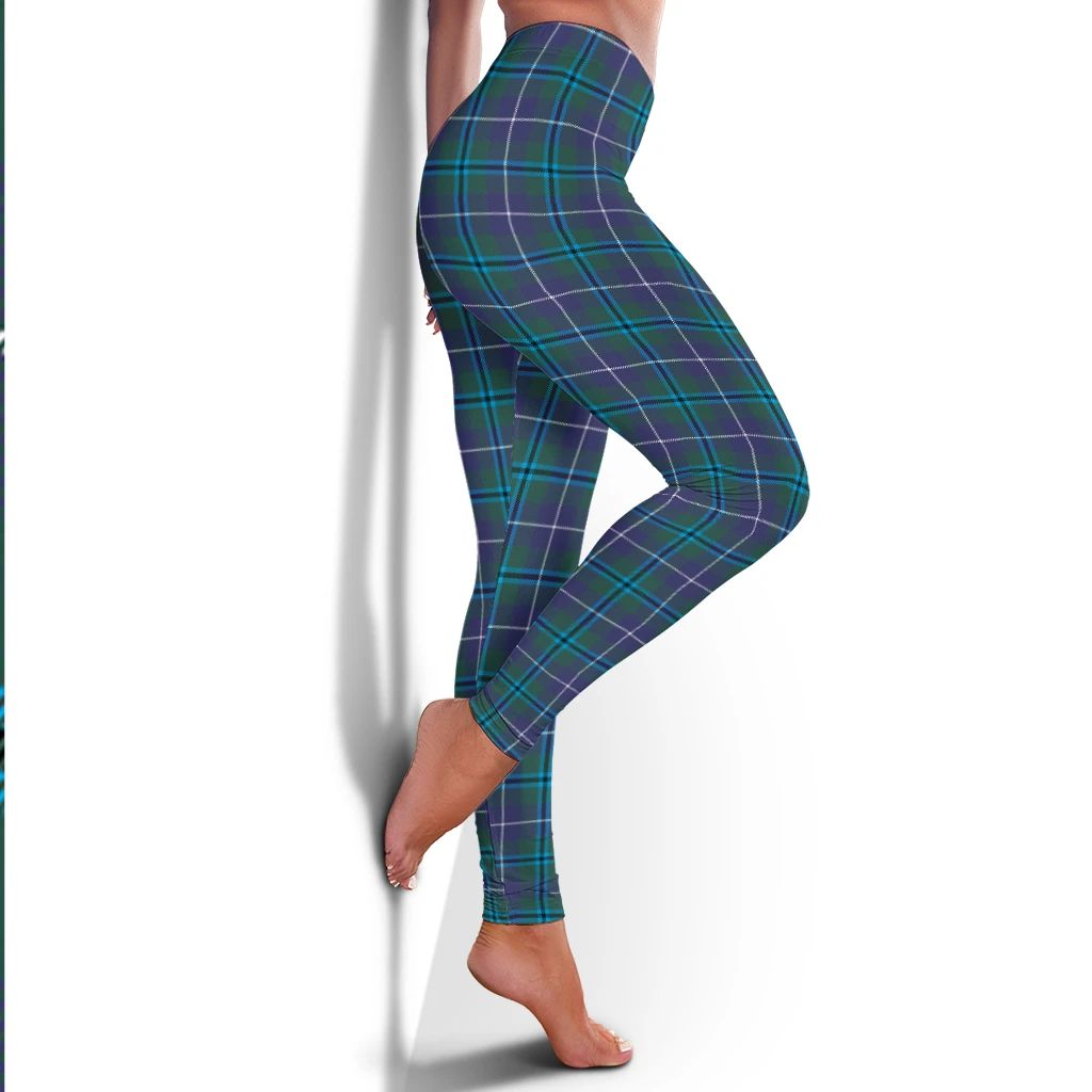 Douglas Modern Tartan Plaid Legging