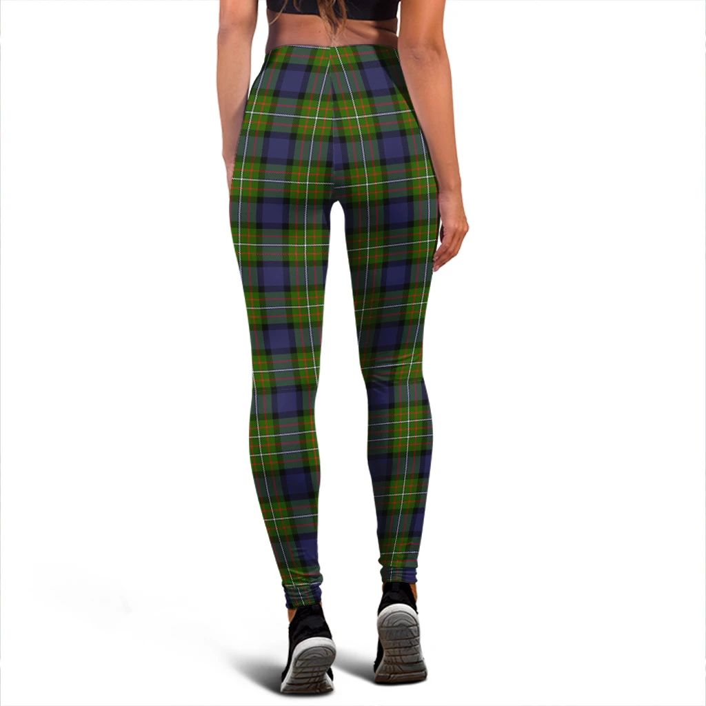 Fergusson Modern Tartan Plaid Legging