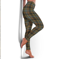 Stewart Hunting Weathered Tartan Plaid Legging