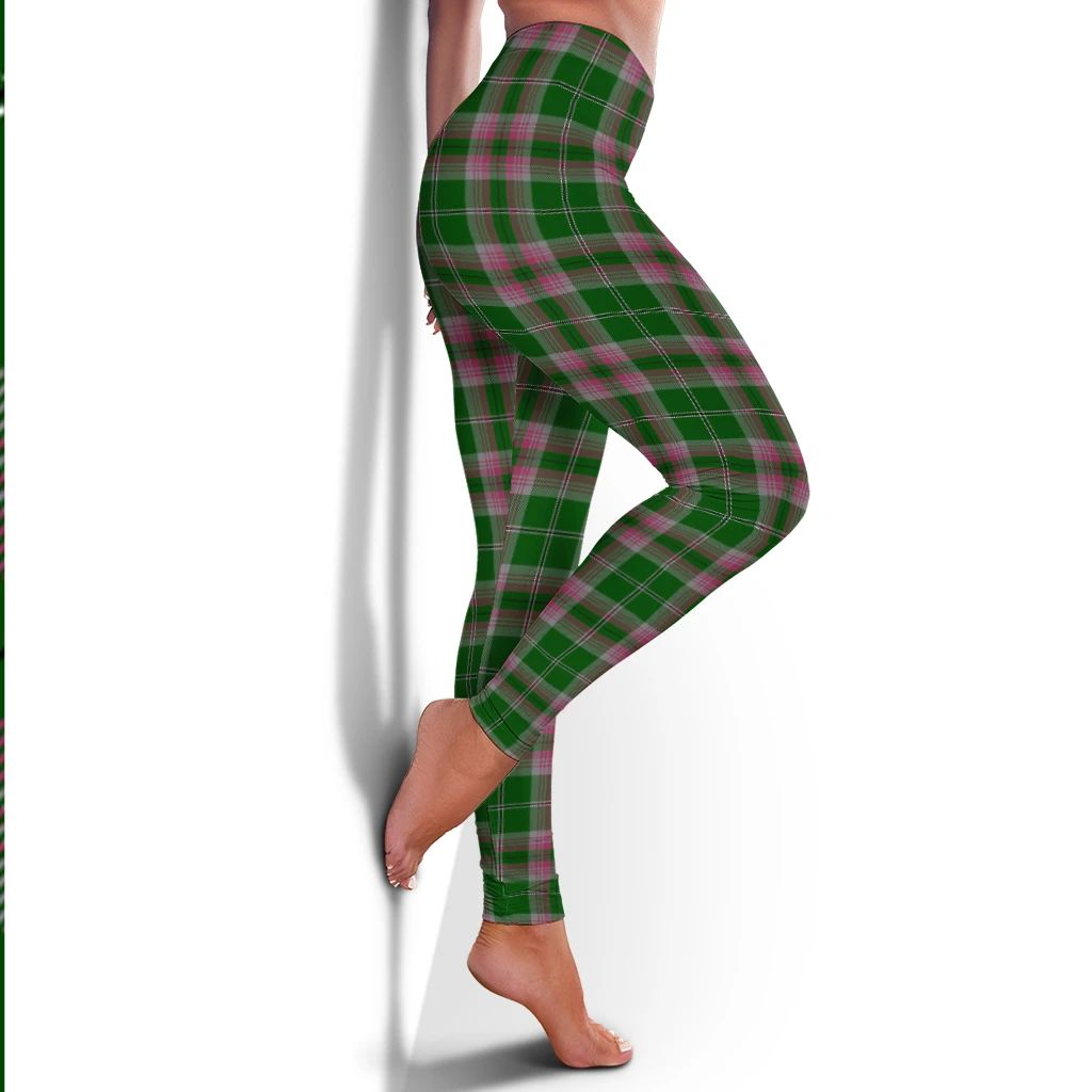 Gray Hunting Tartan Plaid Legging