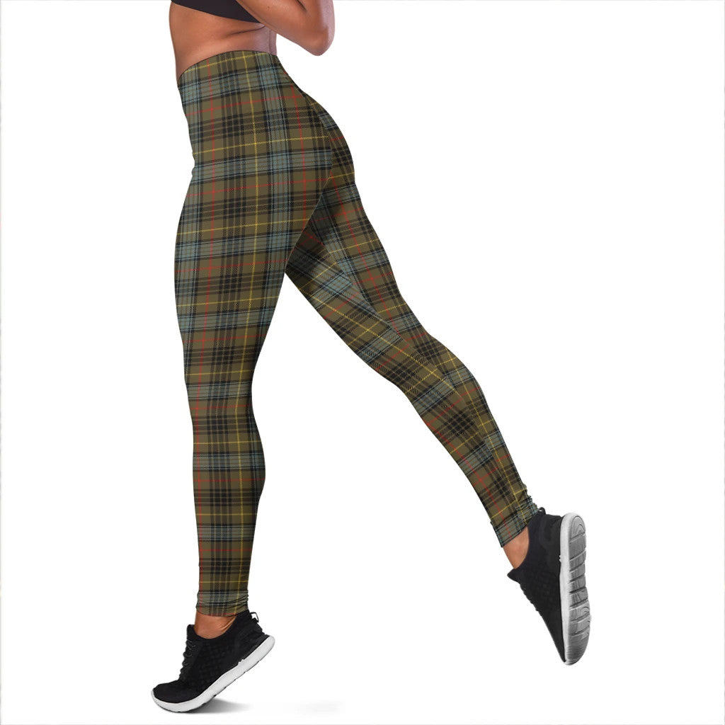 Stewart Hunting Weathered Tartan Plaid Legging