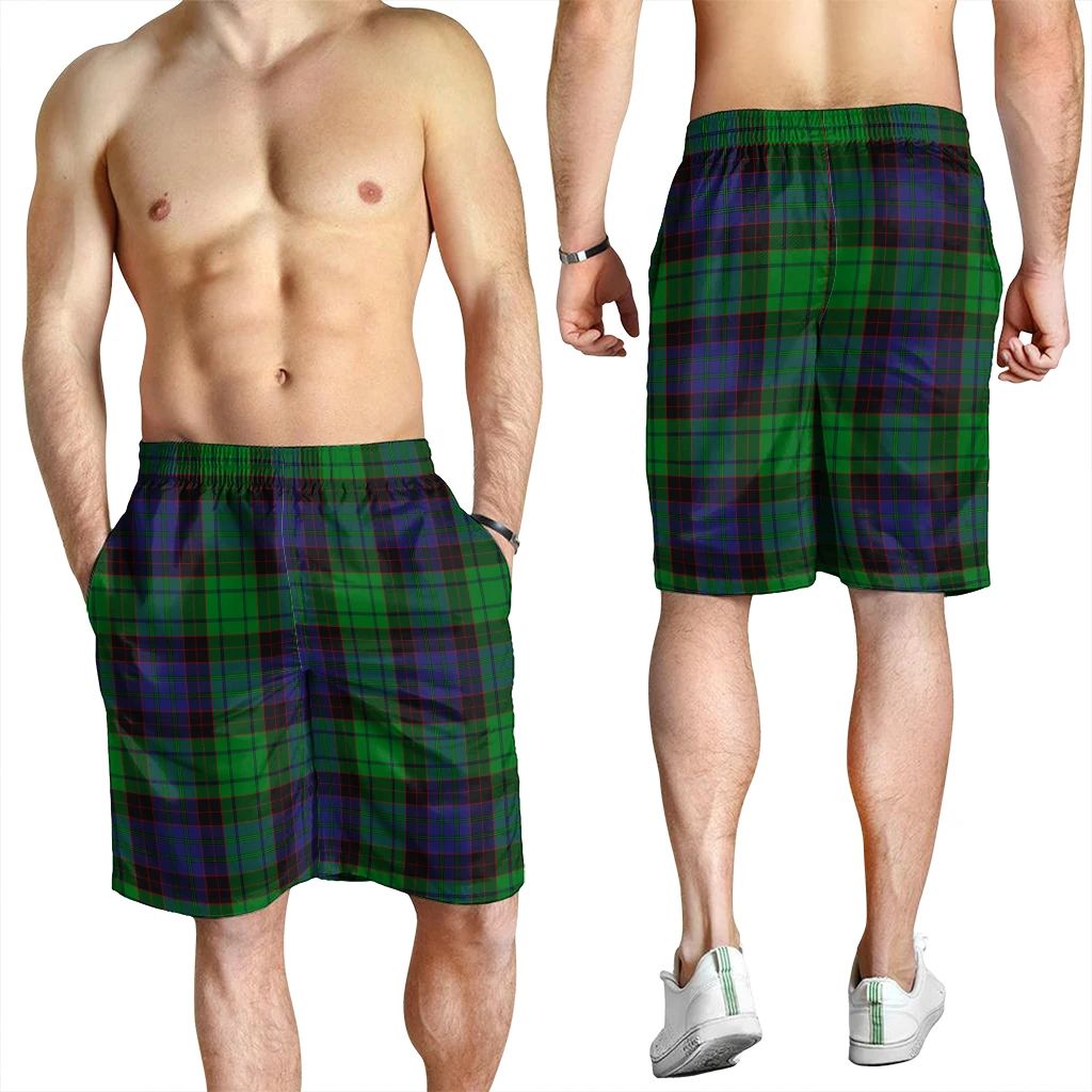 Stewart Old Modern Tartan Plaid Men's Shorts