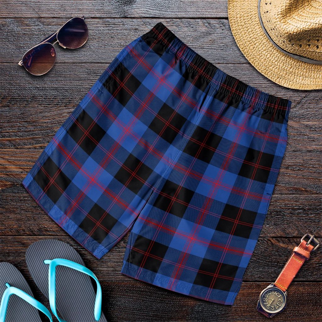 Angus Modern Tartan Plaid Men's Shorts