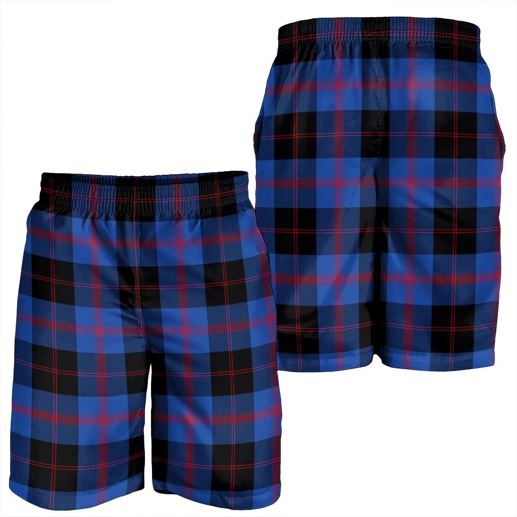 Angus Modern Tartan Plaid Men's Shorts