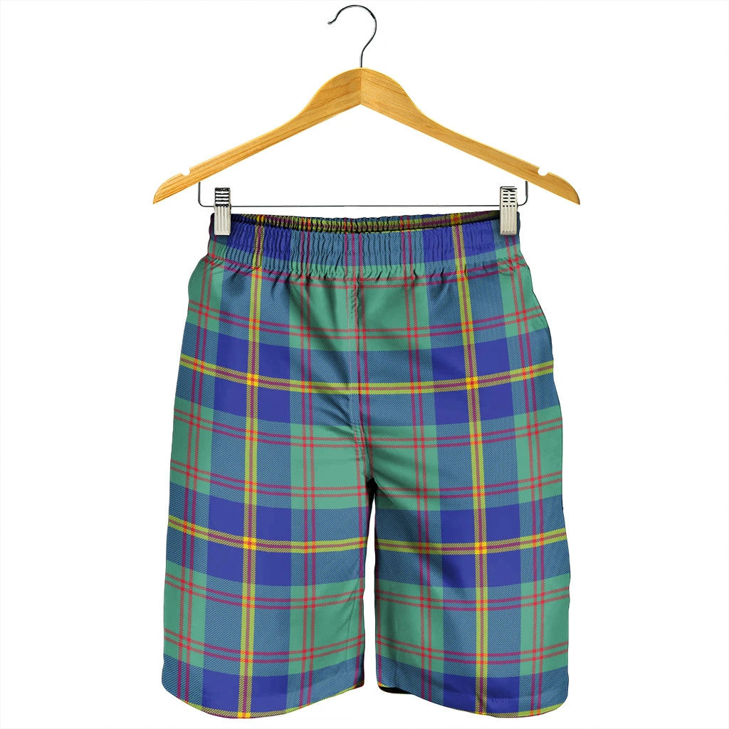 US Marine Tartan Plaid Men's Shorts