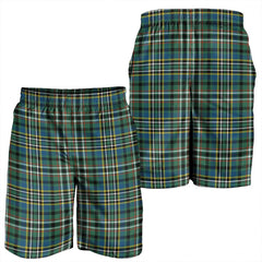 Scott Green Ancient Tartan Plaid Men's Shorts