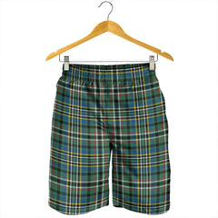 Scott Green Ancient Tartan Plaid Men's Shorts