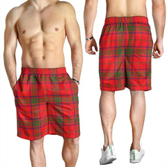 Ross Modern Tartan Plaid Men's Shorts