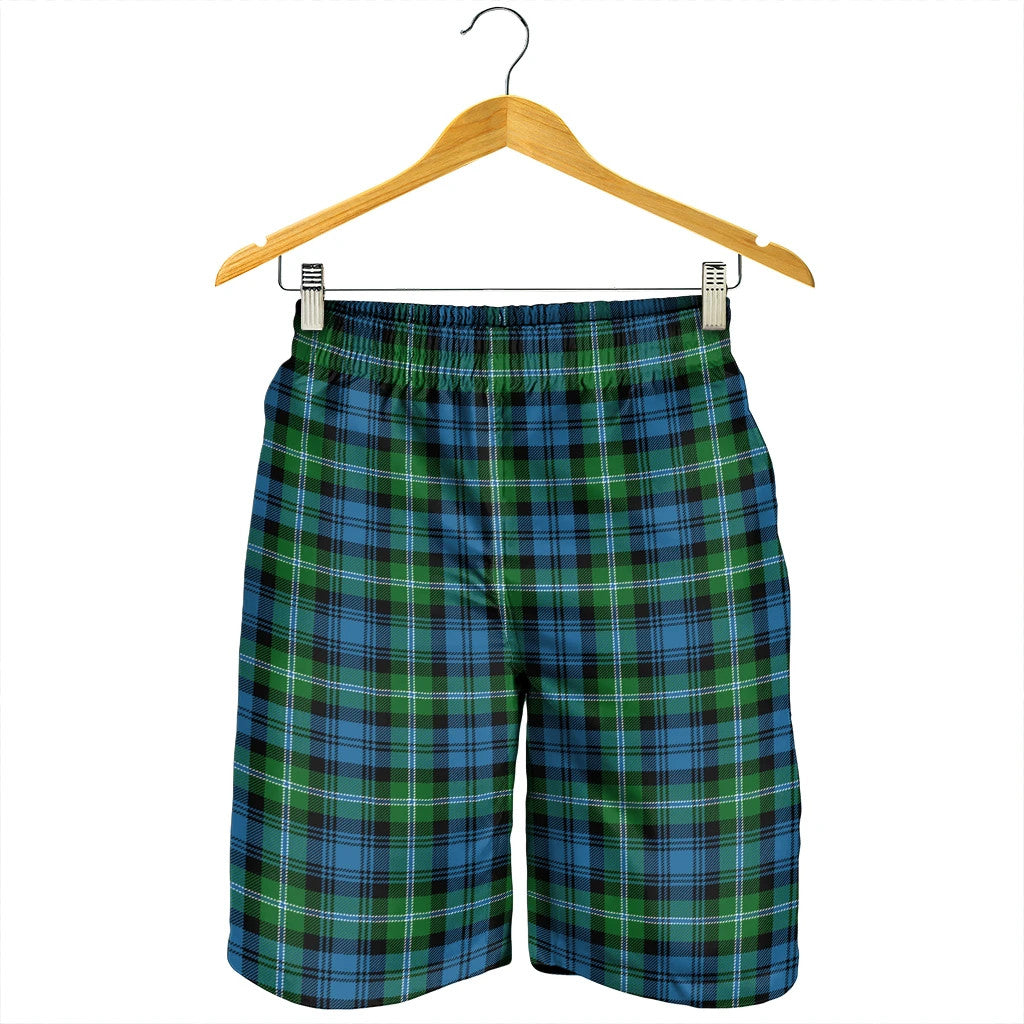Lyon Clan Tartan Plaid Men's Shorts