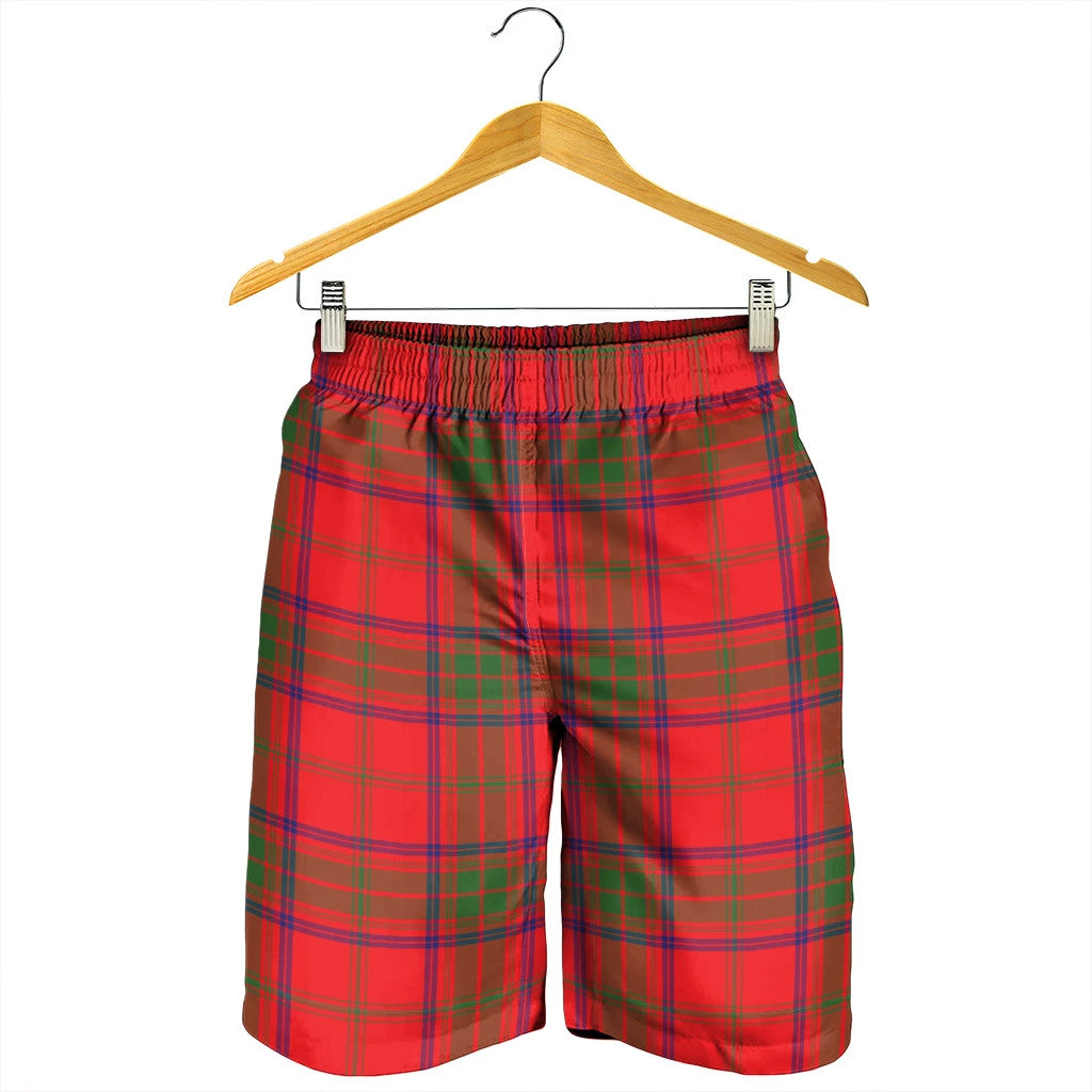 Ross Modern Tartan Plaid Men's Shorts