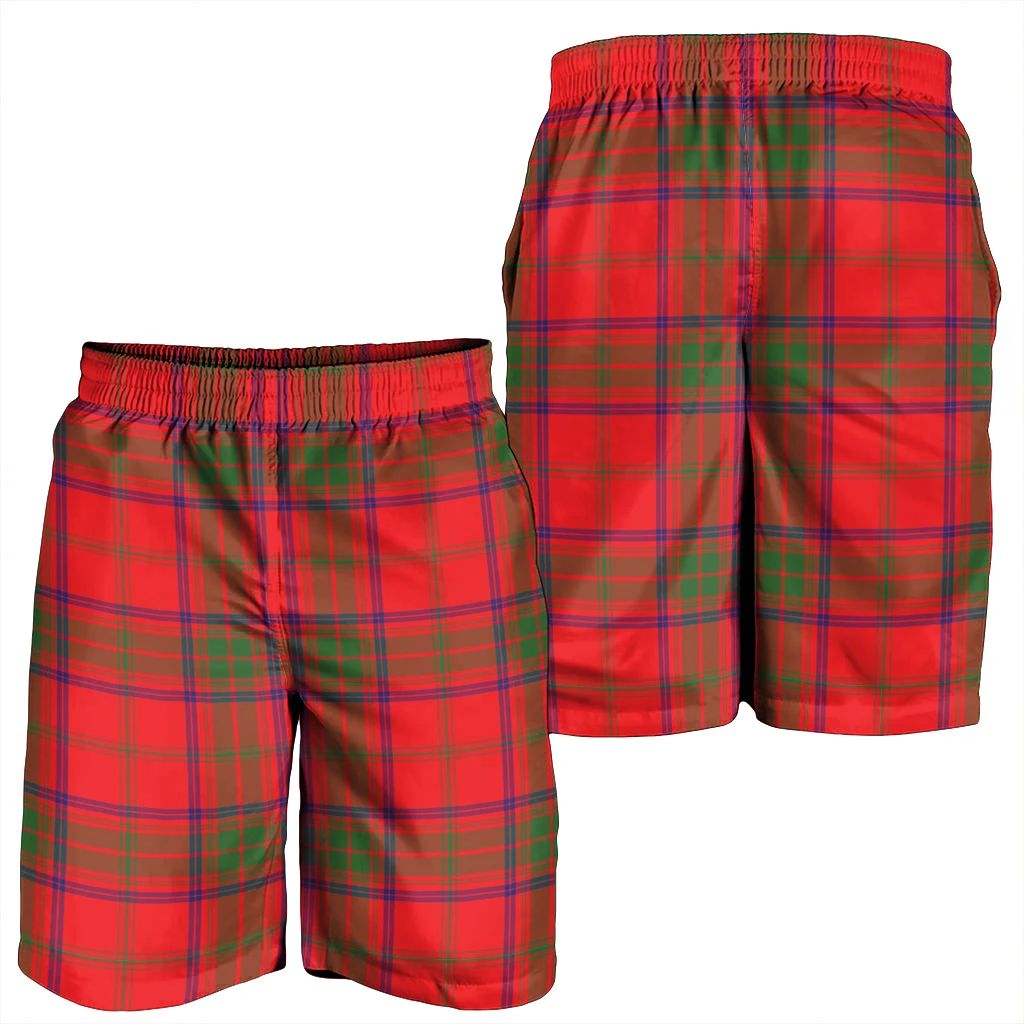 Ross Modern Tartan Plaid Men's Shorts