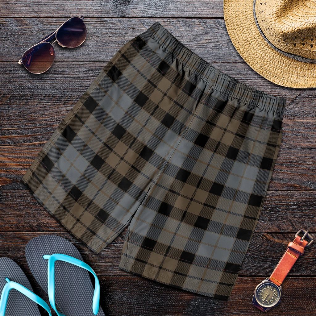 MacKay Weathered Tartan Plaid Men's Shorts