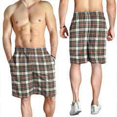 Stewart Dress Ancient Tartan Plaid Men's Shorts