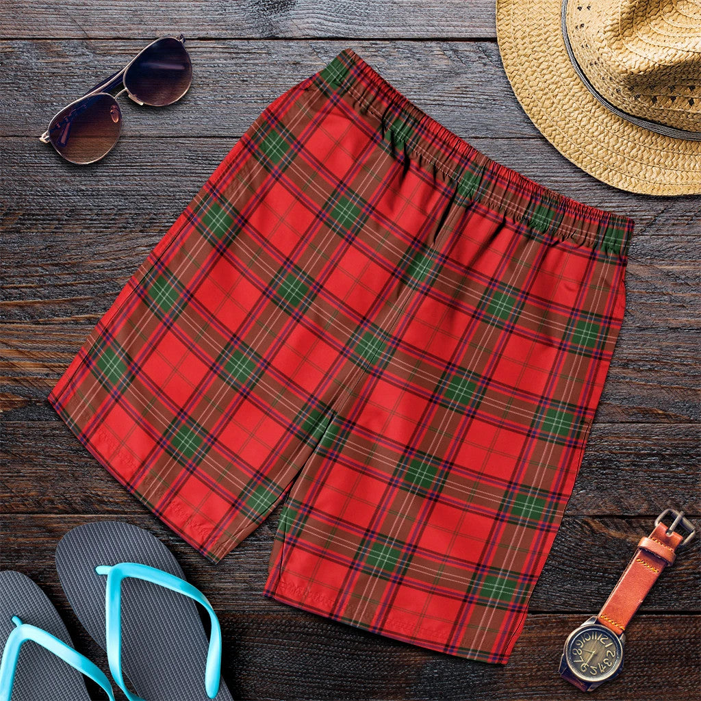 Seton Modern Tartan Plaid Men's Shorts