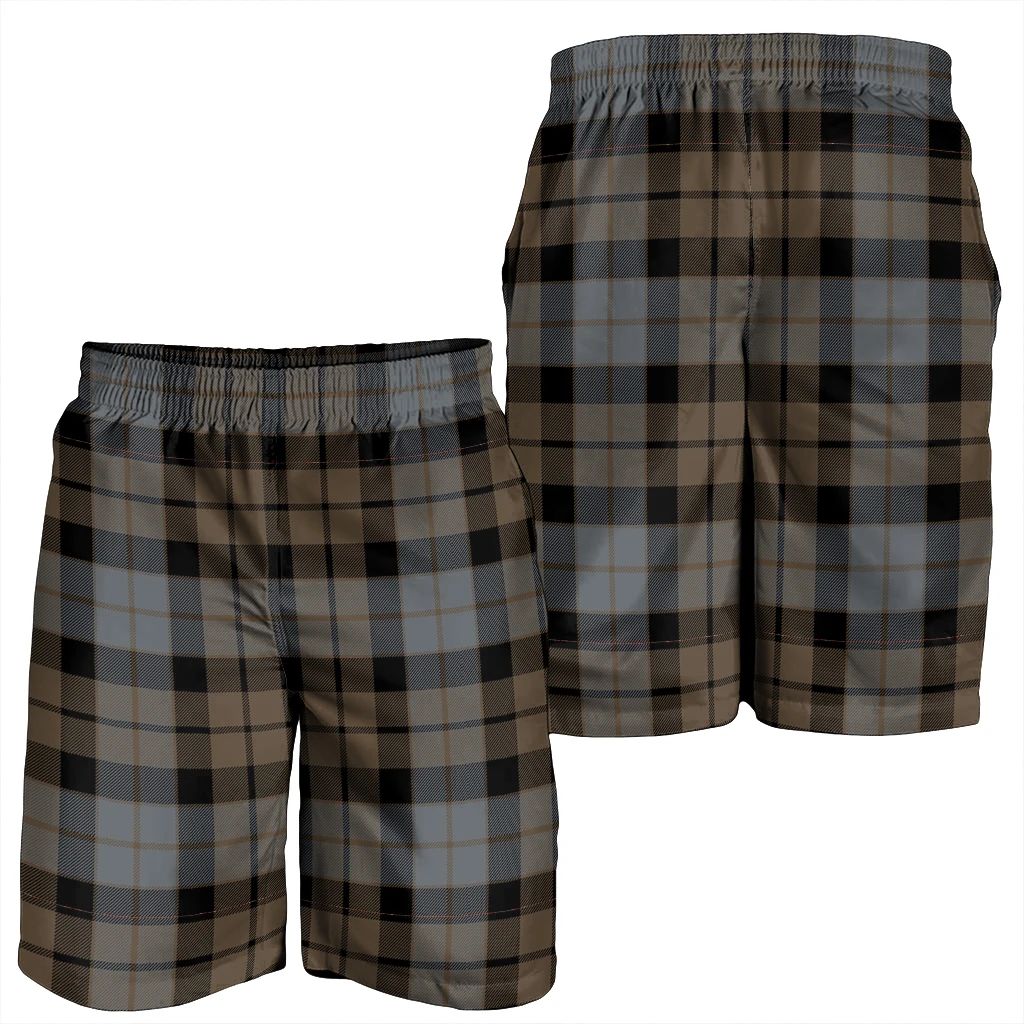 MacKay Weathered Tartan Plaid Men's Shorts