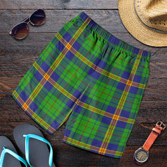 New Mexico Tartan Plaid Men's Shorts