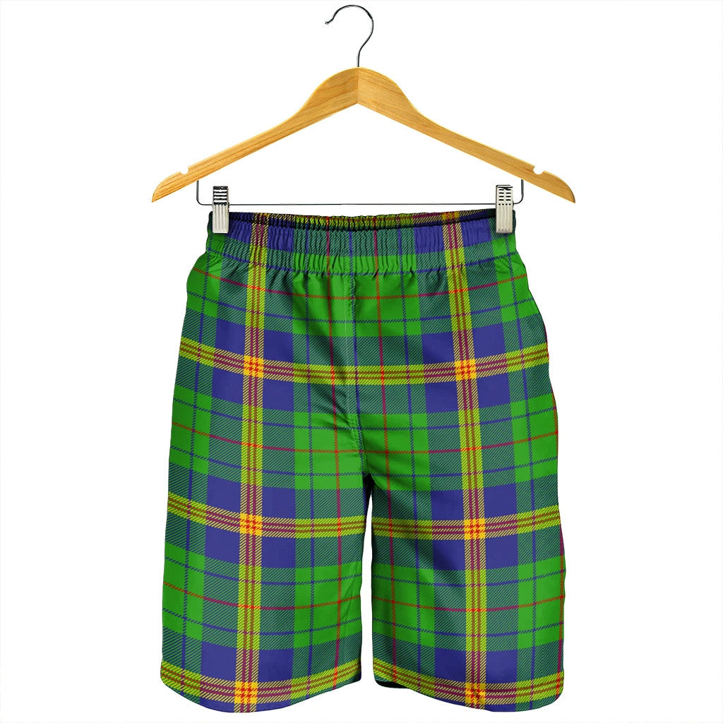 New Mexico Tartan Plaid Men's Shorts
