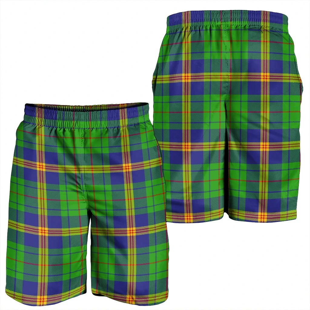 New Mexico Tartan Plaid Men's Shorts