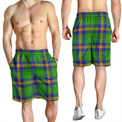 New Mexico Tartan Plaid Men's Shorts