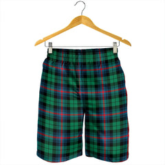 Urquhart Broad Red Ancient Tartan Plaid Men's Shorts