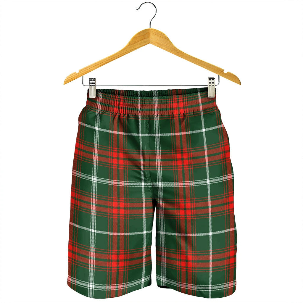Prince of Wales Tartan Plaid Men's Shorts