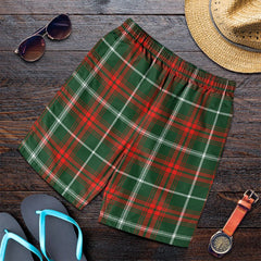 Prince of Wales Tartan Plaid Men's Shorts