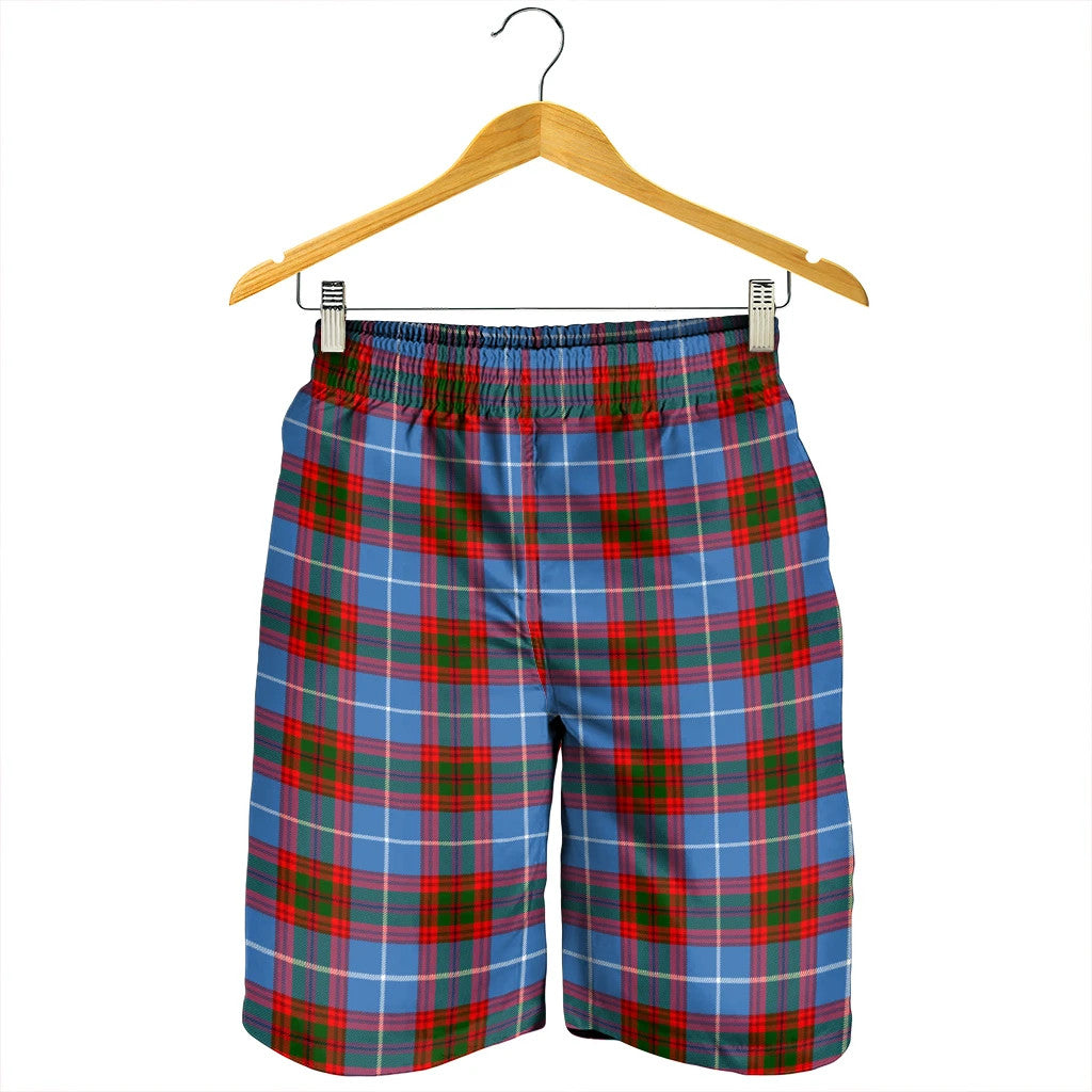 Edinburgh District Tartan Plaid Men's Shorts
