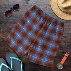 Edinburgh District Tartan Plaid Men's Shorts