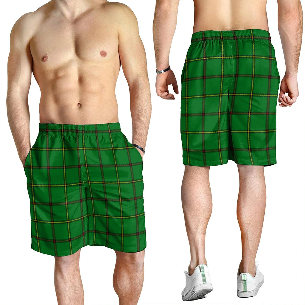 Don (Tribe of Mar) Tartan Plaid Men's Shorts