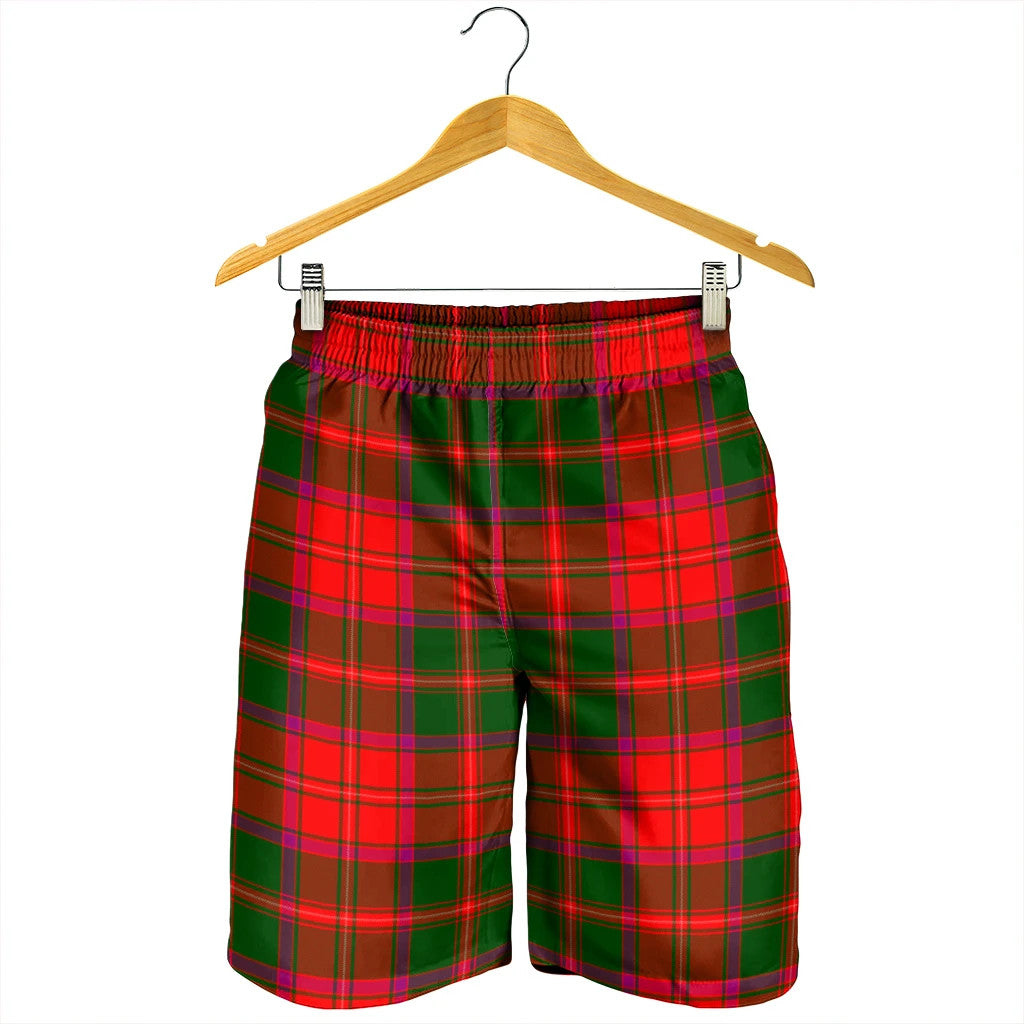 Crief District Tartan Plaid Men's Shorts