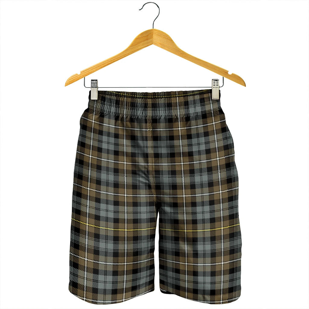 Campbell Argyll Weathered Tartan Plaid Men's Shorts