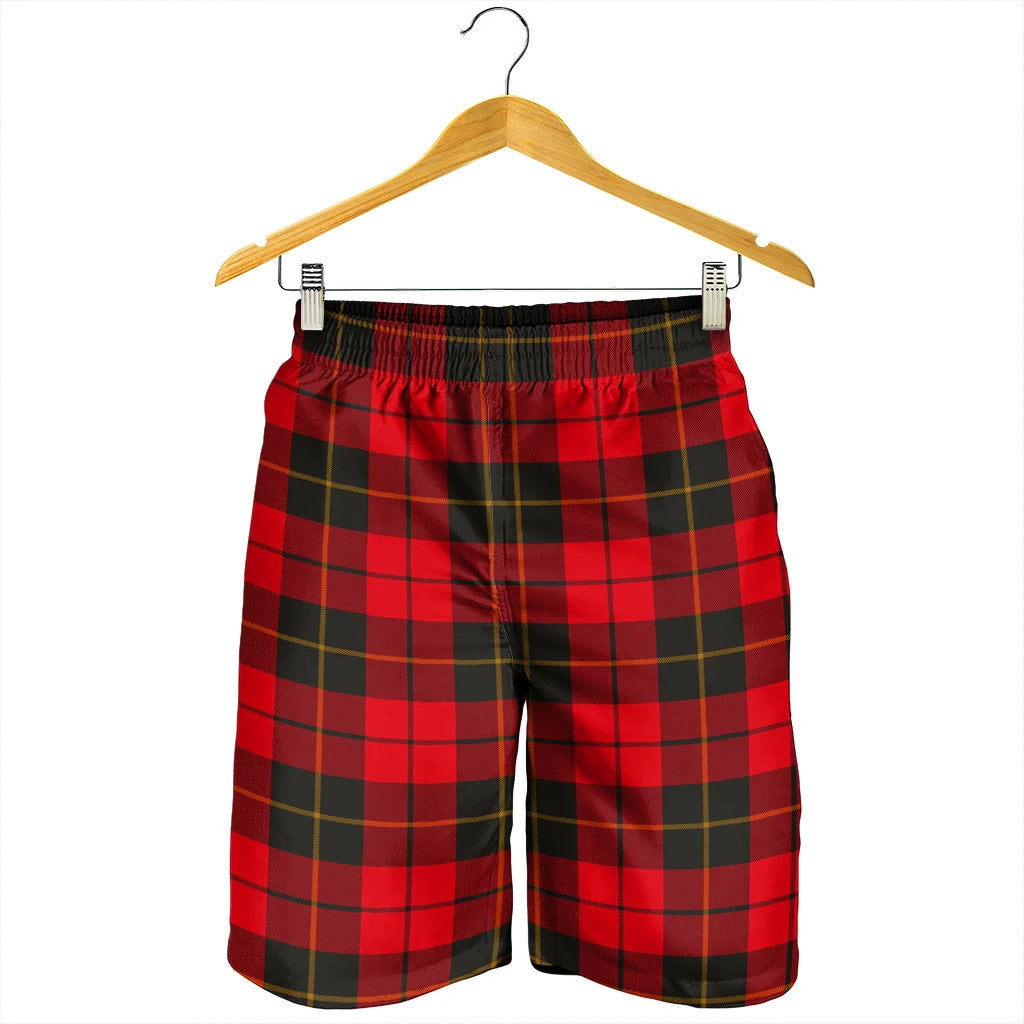 Wallace Weathered Tartan Plaid Men's Shorts