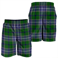 Wishart Hunting Modern Tartan Plaid Men's Shorts