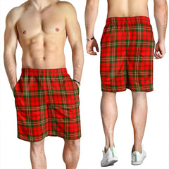 Scott Modern Tartan Plaid Men's Shorts