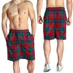 Lindsay Modern Tartan Plaid Men's Shorts