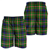 Reid Green Tartan Plaid Men's Shorts