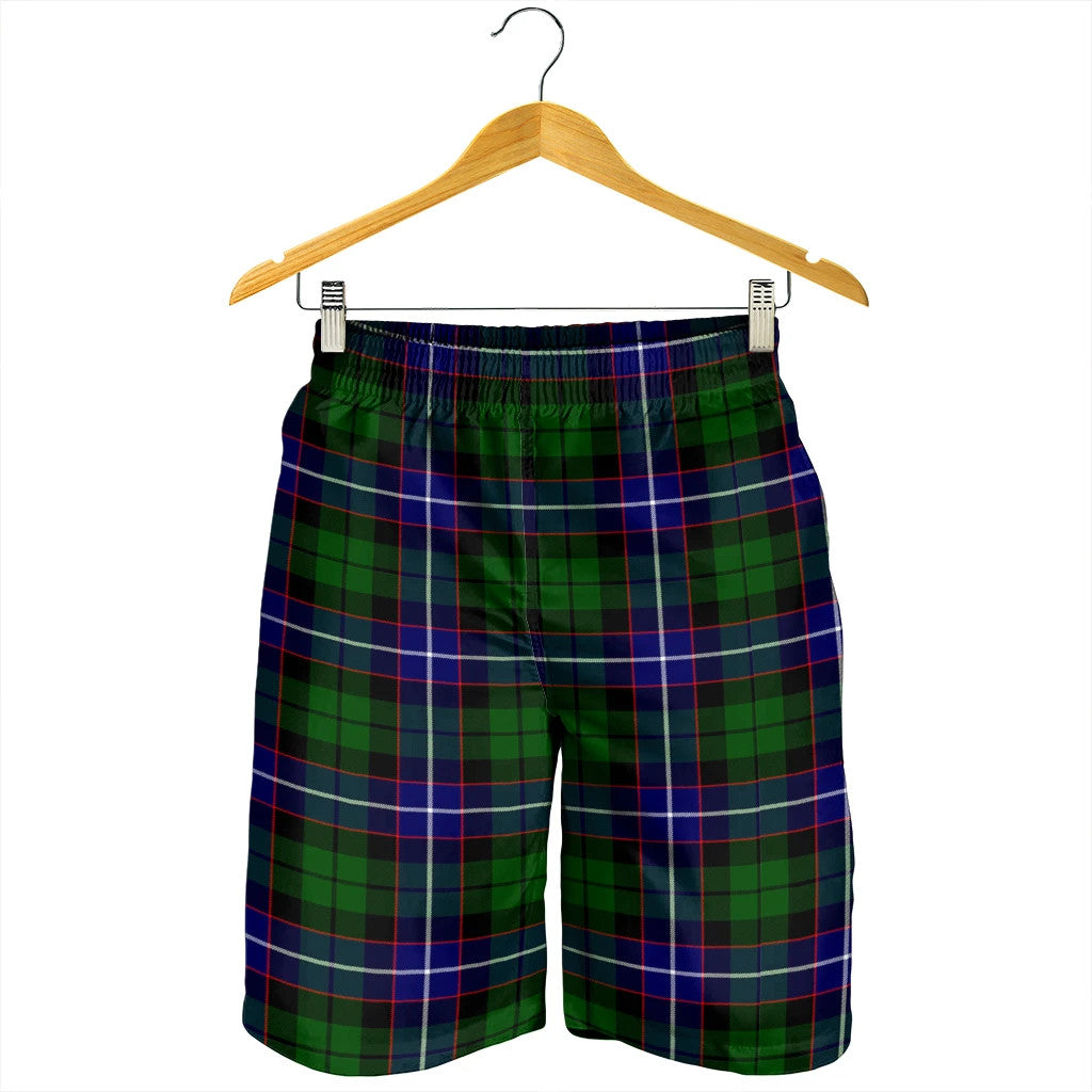 Russell Modern Tartan Plaid Men's Shorts