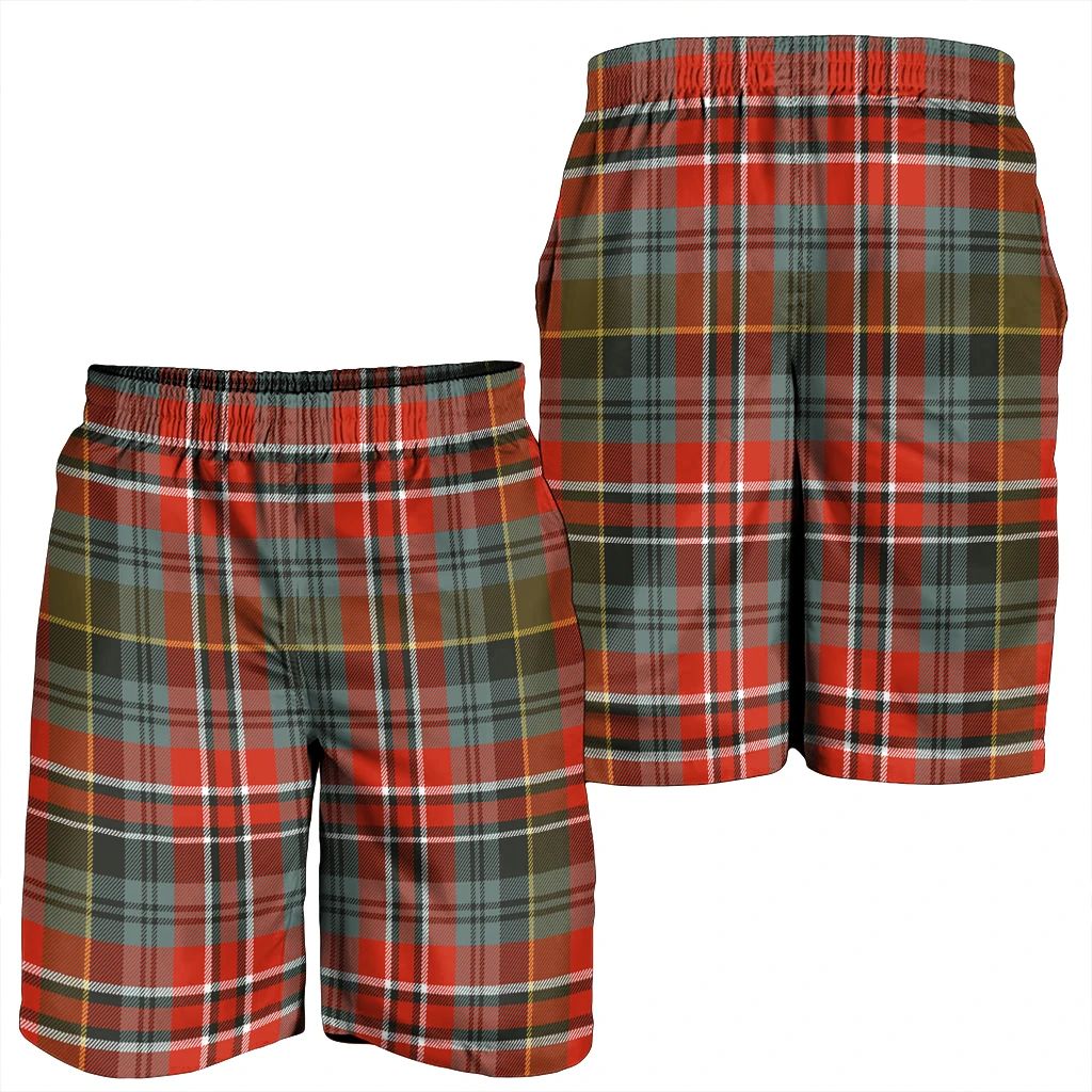 MacPherson Weathered Tartan Plaid Men's Shorts