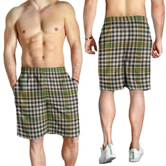 Burns Check Tartan Plaid Men's Shorts