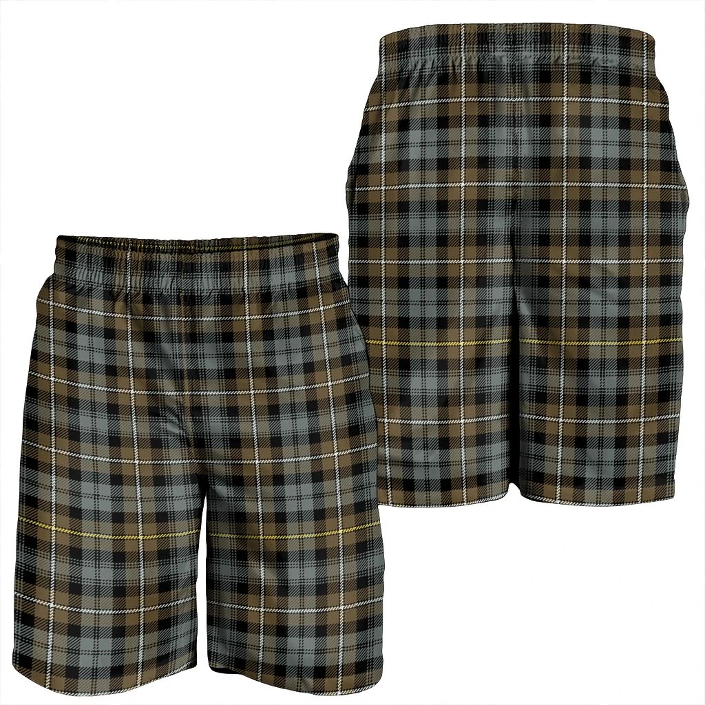 Campbell Argyll Weathered Tartan Plaid Men's Shorts